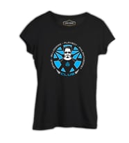 Tony Stark - Club Siyah Kadın Tshirt