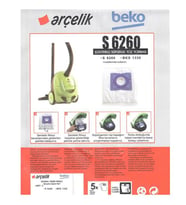 BEKO Uyumlu 6260 SÜPÜRGE TOZ TORBASI