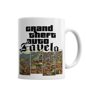 Gta Grand Theft Auto Favela Kupa Bardak Porselen