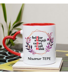 Annem Yazılı Kupa Bardak (STD)