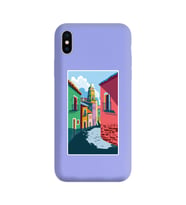 Mor Lansman Kılıf iPhone XS Max