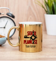 Şehir Plancısı Gold Kupa Bardak