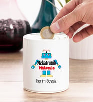 Mekatronik Mühendisi Kişiye Özel Kumbara