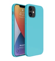 Microsonic Apple iPhone 12 Kılıf Groovy Soft Turkuaz