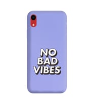Iphone XR No Bad Tasarımlı Mor Lansman Telefon Kılıfı