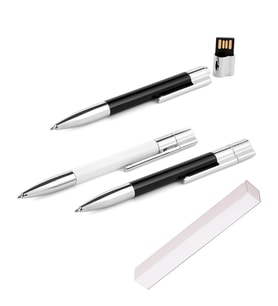 8 GB Kalem USB Bellek Tükenmez Kalem (Siyah)
