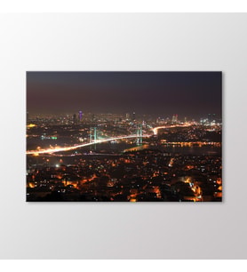 Arty Tablo Boğaz Köprüsü Tablo (Karışık)