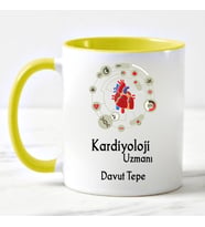 Kardiyoloji Uzmanı Kupa Bardağı Sarı
