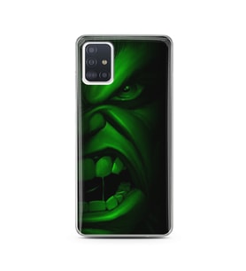 Hulk Tasarım Süper Şeffaf Silikon Telefon Kılıfı Samsung A51