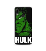 Hulk Tasarım Süper Şeffaf Silikon Telefon Kılıfı Huawei PSmart 2019