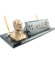 Masa Üstü İsimlik Atatürk Biblo Kabartma Yazı