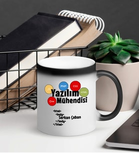 Yazılım Mühendisi Sihirli Kupa Bardak