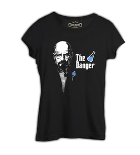 Breaking Bad - The Blue Danger Siyah Kadın Tshirt