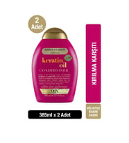 Ogx Kırılma Karşıtı Keratin Oil Sülfatsız Bakım Kremi 385 Ml x2