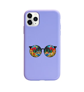 Lila Lansman Telefon Kılıfı Iphone 11 Pro