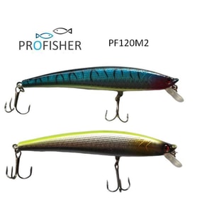 PROFISHER 2 Renk Set 2 Kanca Sahte Balık Yem 10 gr 11,5 cm Arrow