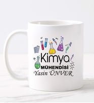 Kimya Mühendisi  Kupa (Beyaz)