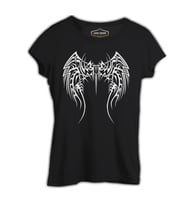 Tatoo 1 Siyah Kadın Tshirt