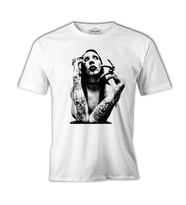 Marilyn Manson Beyaz Erkek Tshirt