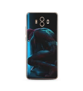 Örümcek Adam Tasarım Süper Şeffaf Silikon Telefon Kılıfı Huawei Mate 10 Pro 
