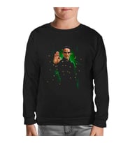 Matrix - Bullets Siyah Çocuk Sweatshirt