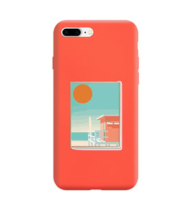 Turuncu Lansman Telefon Kılıfı Iphone 8 Plus