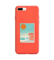 Turuncu Lansman Telefon Kılıfı Iphone 8 Plus