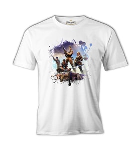 Fortnite - Station Beyaz Erkek Tshirt