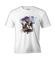 Fortnite - Station Beyaz Erkek Tshirt