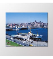 Arty Tablo Galata Köprüsü Tablo (Karışık)