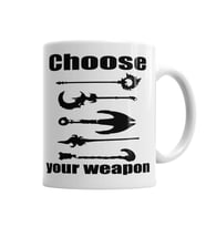 Support Choose Your Weapon Kupa Bardak Porselen