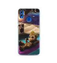 Baby Groot Tasarım Süper Şeffaf Silikon Telefon Kılıfı Huawei Honor 10 Lite 