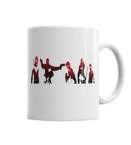 Bat Family Kupa Bardak Porselen