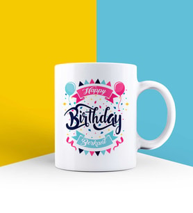 Kişiye Özel Happy Birthday Kupa Bardak 85732