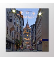Arty Tablo Galata Kulesi Tablo (Karışık)