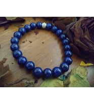 Lapis Lazuli Taşı/ Doğaltaş Unisex Bileklik