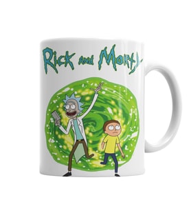 Rick And Morty Tv Series Kupa Bardak Porselen