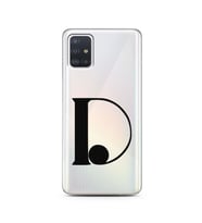 Samsung A51 Harf Tasarımlı Telefon Kılıfı D-Harfi 