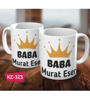 Baba Kişiye Özel Babalar Günü İçin Hediye Kupa Bardak