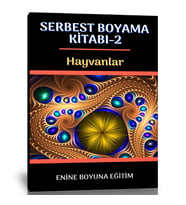 Çocuklar İçin Serbest Boyama Kitabı (Hayvanlar-2)