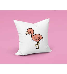 Şirin Flamingo Yastığı