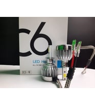 H3 Led Xenon Far Zenon C6 Ön Far Ve Sis Led Ampül Şimşek Etkili