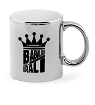 Babalar Gününe Özel Babaların En Kralı Krom Kupa Bardak  1
