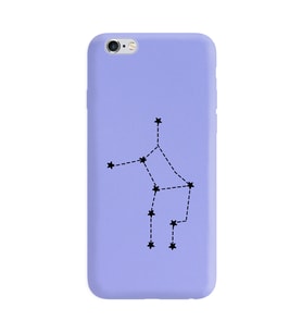 Başak Burcu (Virgem) Yıldız Haritası Tasarımlı Kılıf iPhone 6
