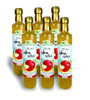 Sarıbahçe Elma Sirkesi 500 ml - 6'lı Paket (Doğal Fermente)