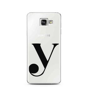 Samsung A3 (2016) Harf Tasarımlı Telefon Kılıfı Y-Harfi 