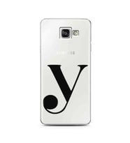 Samsung A3 (2016) Harf Tasarımlı Telefon Kılıfı Y-Harfi 
