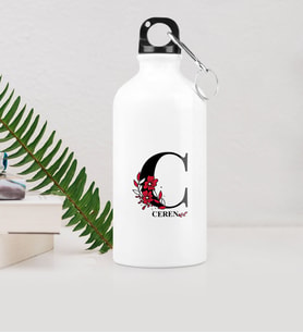 BK Gift Kişiye Özel C Baş Harf Ve İsimli Metal Suluk 500 Ml