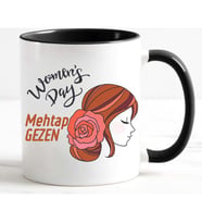 8 Mart Dünya Kadınlar Gününe Özel Kupa (Beyaz)