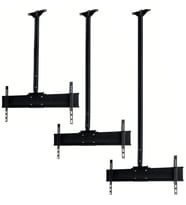 Achill TWU7085 Teleskopik Tavan Tv Askı Aparatı - 4 Hareket İmkanı Olan Tek Aparat - 32''-65'' - 110cm - 180cm